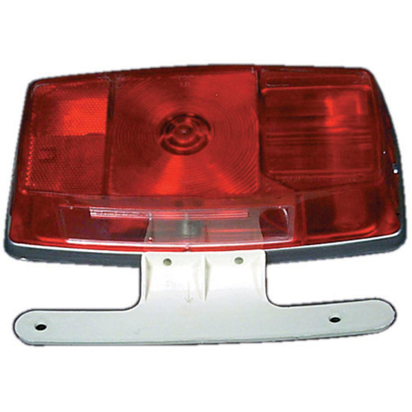 Bargman Bargman TL342-0300 The 342 Series Tail Light - Red Lens TL342-0300